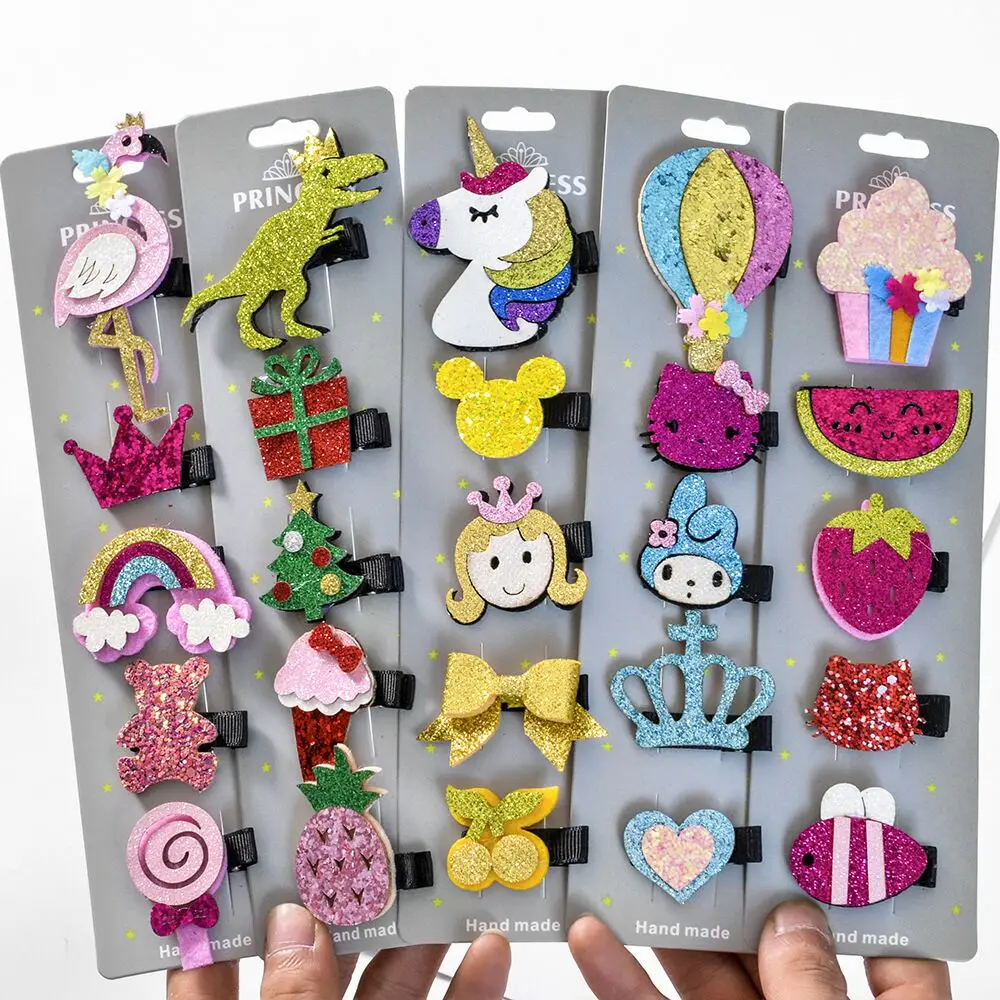 5 Pcs Fashion Lovely Hairpins Kids Girls Hair Clips Barrettes Accessories Bows for Children Sequin Hairclip Headwear Headdress
5 Pcs Fashion Lovely Hairpins Kids Girls Hair Clips Barrettes Accessories Bows for Children Sequin Hairclip Headwear Headdress