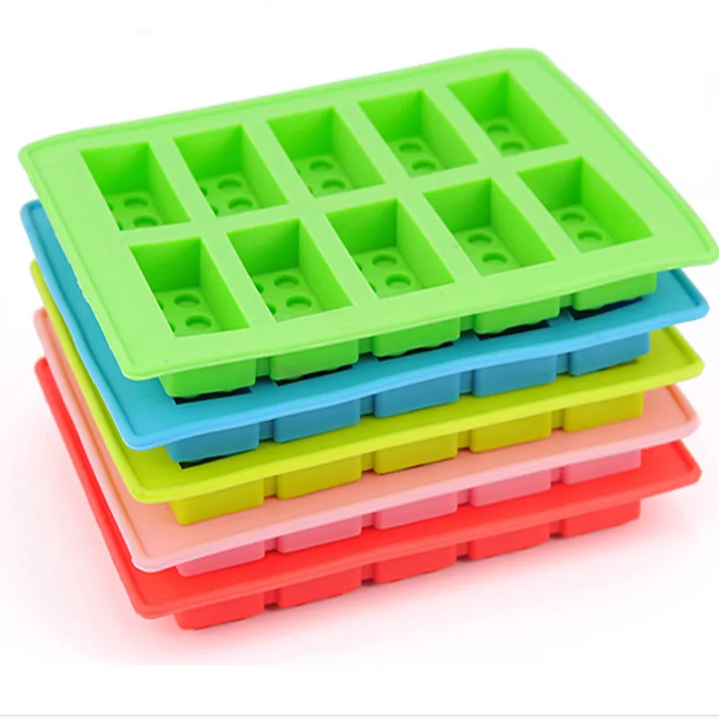 10 Holes Lego Brick Blocks Shaped Rectangular DIY Chocolate Silicone Mold Ice Cube Tray Cake Tools Fondant Moulds
10 Holes Lego Brick Blocks Shaped Rectangular DIY Chocolate Silicone Mold Ice Cube Tray Cake Tools Fondant Moulds