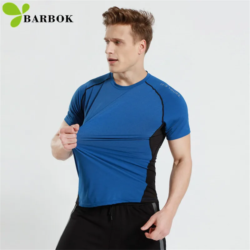 Summer Breathable Sports T-shirts Men Patchwork Quick Dry Workout Clothes Fitness Shrit Training Gym Slim Fit Running Jersey Top
Summer Breathable Sports T-shirts Men Patchwork Quick Dry Workout Clothes Fitness Shrit Training Gym Slim Fit Running Jersey Top