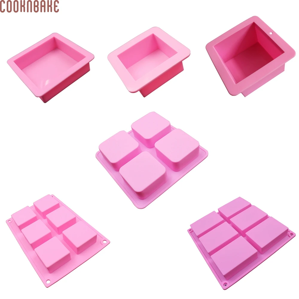 COOKNBAKE DIY Silicone Handmade Soap Mold Straight Quadrel Mold Cake Baking Mold Silicone Cake Pastry Mold
COOKNBAKE DIY Silicone Handmade Soap Mold Straight Quadrel Mold Cake Baking Mold Silicone Cake Pastry Mold
