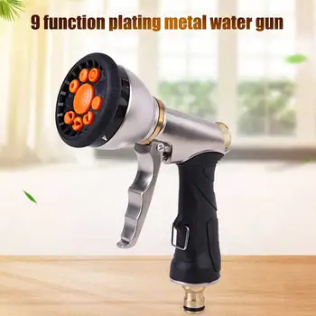 Garden Hose Nozzle Sprayer High Pressure 9 Adjustable Mode Metal Sprayer for Garden Car Wash WXV Sale
Garden Hose Nozzle Sprayer High Pressure 9 Adjustable Mode Metal Sprayer for Garden Car Wash WXV Sale