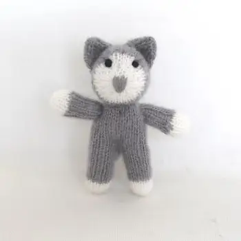 Baby Boy Toys Knitted Hello Kitty Toy Stuffed Cat Photography Props Crochet Cat Newborn Photo Doll Baby Animal Props
Baby Boy Toys Knitted Hello Kitty Toy Stuffed Cat Photography Props Crochet Cat Newborn Photo Doll Baby Animal Props