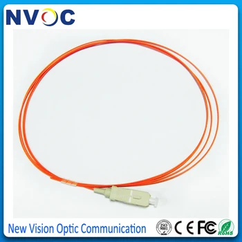 50Pcs/Lot,1.5Meter 0.9mm PVC Jacket MM 50/125 SC UPC Fiber Optic Pigtail,SC/UPC Multi Mode Simplex Fiber Pigtail/Jumpler Cable
50Pcs/Lot,1.5Meter 0.9mm PVC Jacket MM 50/125 SC UPC Fiber Optic Pigtail,SC/UPC Multi Mode Simplex Fiber Pigtail/Jumpler Cable