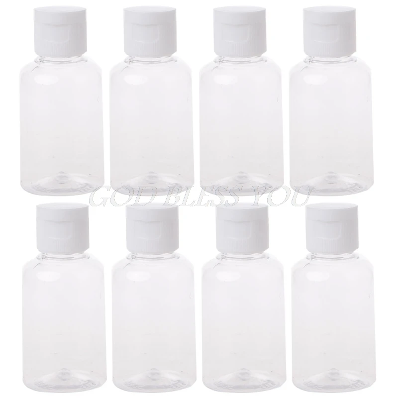 50/75/100ml Travel Makeup Empty Plastic Bottles Flip Cap For Liquid Lotion Cream
50/75/100ml Travel Makeup Empty Plastic Bottles Flip Cap For Liquid Lotion Cream