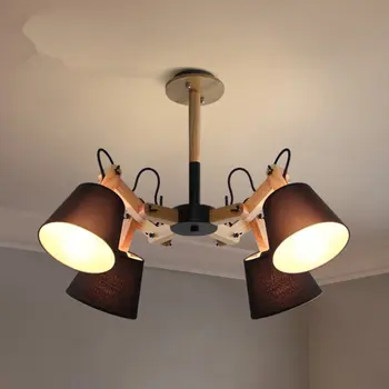 JAXLONG Nordic Pendant Lights Decor Bedroom Cafe Restaurant Pendant Lamp Log Robotic Spider Telescopic Light Fixtures hanglamp
JAXLONG Nordic Pendant Lights Decor Bedroom Cafe Restaurant Pendant Lamp Log Robotic Spider Telescopic Light Fixtures hanglamp