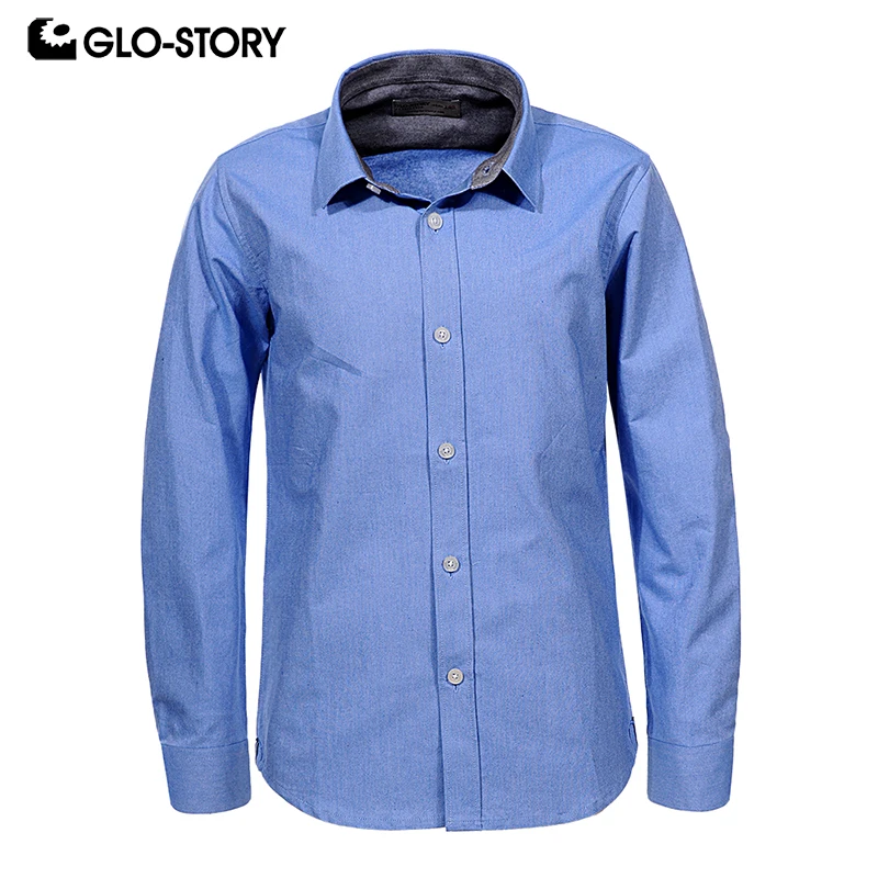 GLO-STORY Shipped From Hungary Children Boys 2018 Long Sleeve Dress Shirts Kids Basic Casual Streetwear School Shirt BCS-6823
GLO-STORY Shipped From Hungary Children Boys 2018 Long Sleeve Dress Shirts Kids Basic Casual Streetwear School Shirt BCS-6823