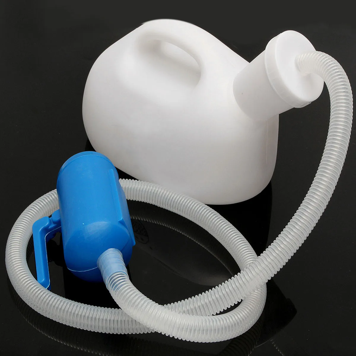 2000ml Male Urinal Toilet Aid Bottle Urine Bottle Pee Potty Handle Holder Collector Blue+White For Travel Camping Health Care
2000ml Male Urinal Toilet Aid Bottle Urine Bottle Pee Potty Handle Holder Collector Blue+White For Travel Camping Health Care