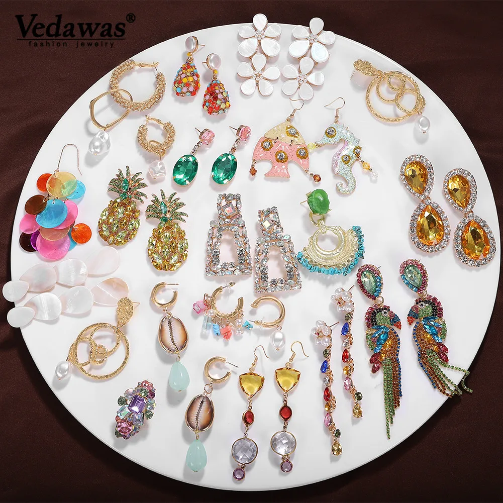 Vedawas 2019 ZA Earrings for Women Girls Night Club Party Sexy Jewelry Accessories New Design Brincos Oorbellen Wholesale xg3138
Vedawas 2019 ZA Earrings for Women Girls Night Club Party Sexy Jewelry Accessories New Design Brincos Oorbellen Wholesale xg3138