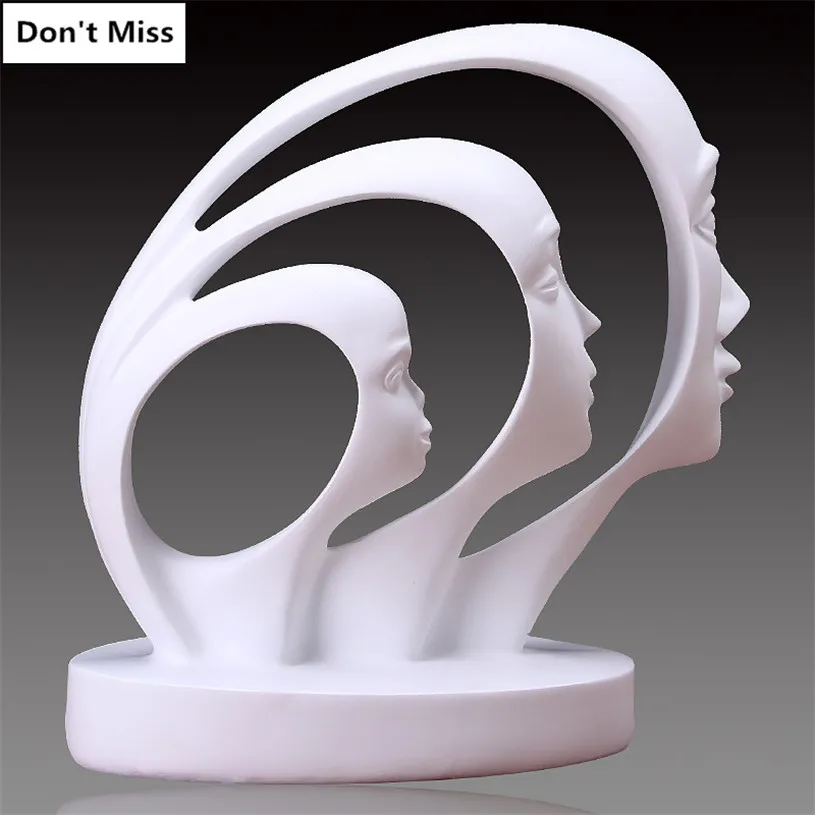 Modern A Family of Three Statue Home Decoration Accessories People Sculpture White Black Resin Figurines Abstract Art Craft Gift
Modern A Family of Three Statue Home Decoration Accessories People Sculpture White Black Resin Figurines Abstract Art Craft Gift