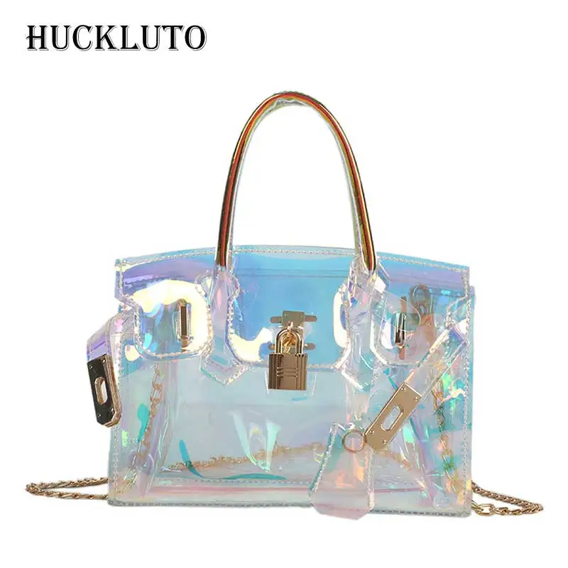 HuckLuto Brand 2019 New Promotion Sale Korean Style Fashion Luxury Chain Mini Shoulder Messenger Laser Bag Female Clear Handbag
HuckLuto Brand 2019 New Promotion Sale Korean Style Fashion Luxury Chain Mini Shoulder Messenger Laser Bag Female Clear Handbag