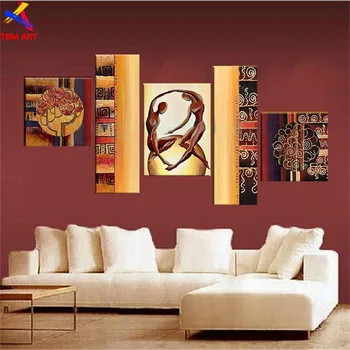 5pcs Modern Abstract Oil Painting On Canvas Wall Art ,Handmade Oil Painting Art ,Home Decoration Gift Free Shipping JYJZ045 
5pcs Modern Abstract Oil Painting On Canvas Wall Art ,Handmade Oil Painting Art ,Home Decoration Gift Free Shipping JYJZ045