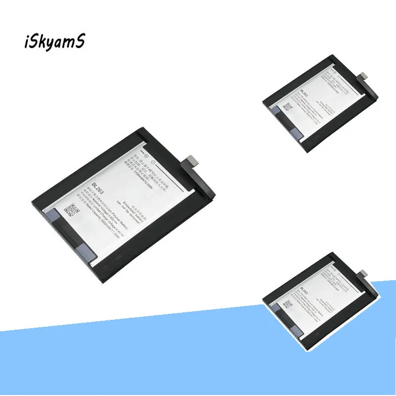 iSkyamS 3x 3000mAh BL263 Mobile phone Replacement Battery Fit for Lenovo ZUK Z2 Pro Batteries
iSkyamS 3x 3000mAh BL263 Mobile phone Replacement Battery Fit for Lenovo ZUK Z2 Pro Batteries