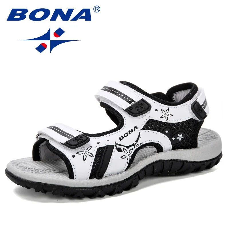 BONA 2019 New Arrival Children Sandals Summer New Fashion Boy Student Shoes Anti-Slip Soft Bottom Girls Open Toe Sandals Comfy
BONA 2019 New Arrival Children Sandals Summer New Fashion Boy Student Shoes Anti-Slip Soft Bottom Girls Open Toe Sandals Comfy