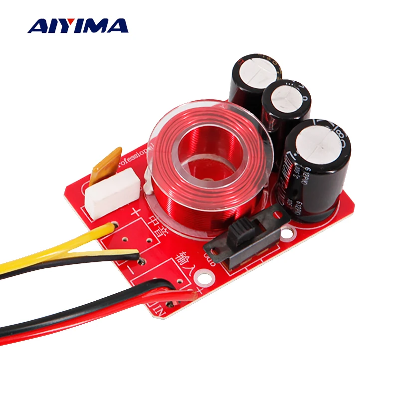 AIYIMA 1Pc Frequency Speaker Adjustable Alto Divider One Way 80W Professional Car Audio Portable Speakers Divider Caixa De Som
AIYIMA 1Pc Frequency Speaker Adjustable Alto Divider One Way 80W Professional Car Audio Portable Speakers Divider Caixa De Som
