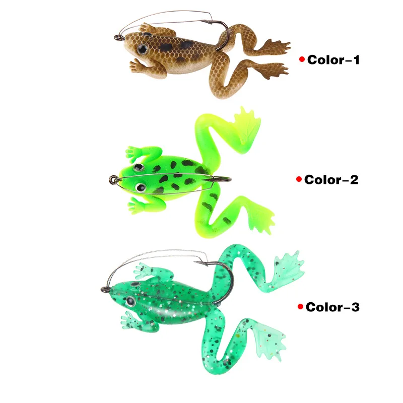 6CM 5.2g 3D Frog Snakehead Fishing Lure Wobblers Pencil Fishing Minnow Soft Worm Fish Lures Artificial Bait Bass Hooks Tackle
6CM 5.2g 3D Frog Snakehead Fishing Lure Wobblers Pencil Fishing Minnow Soft Worm Fish Lures Artificial Bait Bass Hooks Tackle