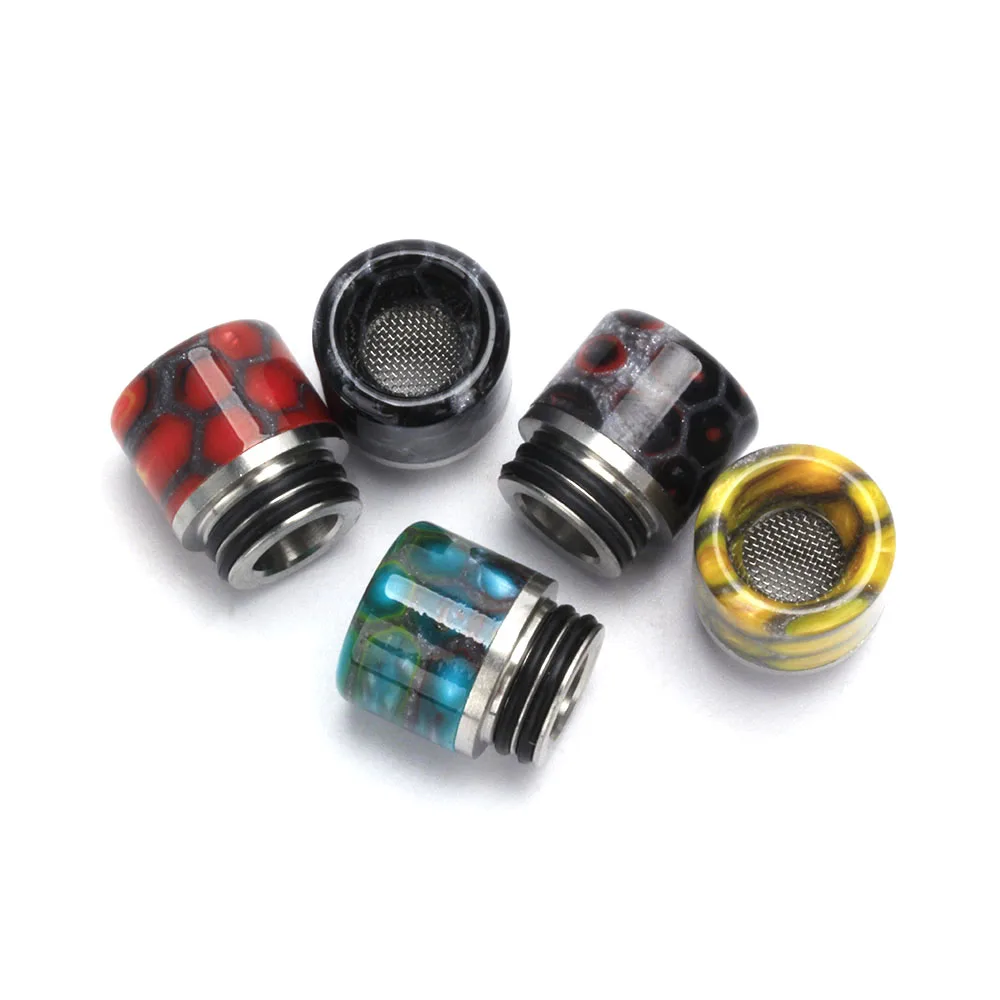 5pcs Coil Father Epoxy Resin 810 Snake Drip Tip RDA RTA Tank Vape Mouthpiece Accessories for Electronic Cigarette
5pcs Coil Father Epoxy Resin 810 Snake Drip Tip RDA RTA Tank Vape Mouthpiece Accessories for Electronic Cigarette