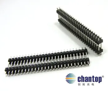 Free ship 2X26P 2.54mm pitch Double Row Double Plastic Pin Header Strip connector for led module/electronic components 50pcs/lot
Free ship 2X26P 2.54mm pitch Double Row Double Plastic Pin Header Strip connector for led module/electronic components 50pcs/lot