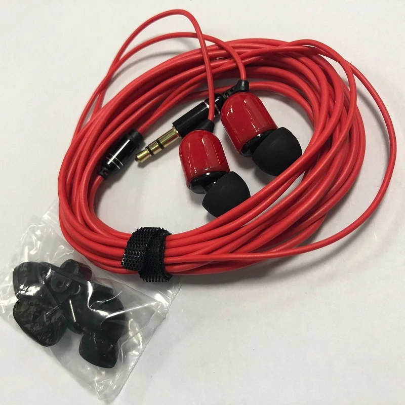 Riotcats In-ear listening earphones Extension cord anchor headset with 3-meter long earphones with a microphone
Riotcats In-ear listening earphones Extension cord anchor headset with 3-meter long earphones with a microphone