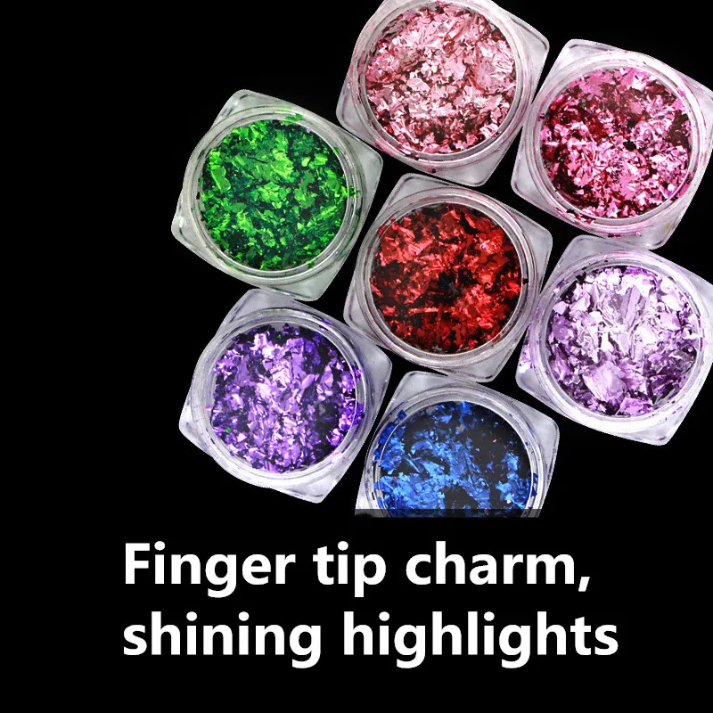 1 Box Magic Mirror Chameleon Glitter Nail Flakes Sequins Powder Gold Silver Red Irregular Paillette Manicure Nail Decoration
1 Box Magic Mirror Chameleon Glitter Nail Flakes Sequins Powder Gold Silver Red Irregular Paillette Manicure Nail Decoration