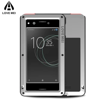 LOVE MEI Aluminum Metal Case For Sony Xperia XZ Premium Cover Armor Shockproof Life Waterproof Case For Xperia XZ Premium Coque
LOVE MEI Aluminum Metal Case For Sony Xperia XZ Premium Cover Armor Shockproof Life Waterproof Case For Xperia XZ Premium Coque