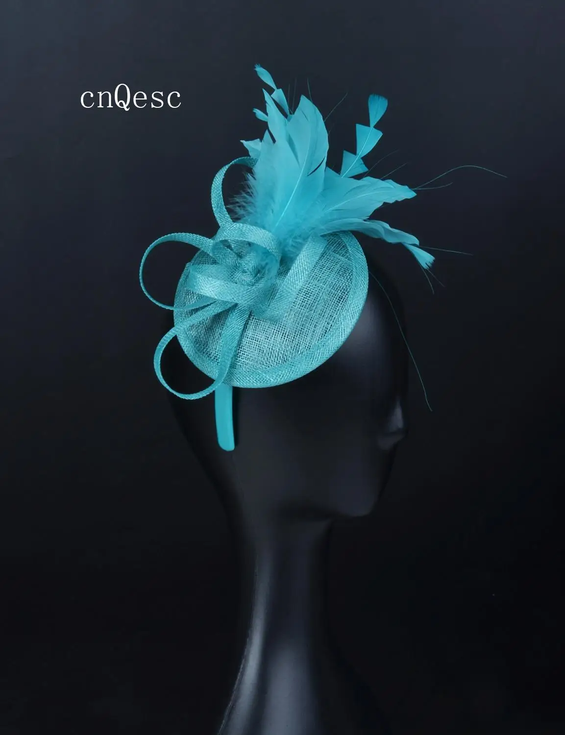 2019 turquoise blue sinamay fascinator feather headpiece Kentucky Derby wedding races bridal shower mother of the bride
2019 turquoise blue sinamay fascinator feather headpiece Kentucky Derby wedding races bridal shower mother of the bride