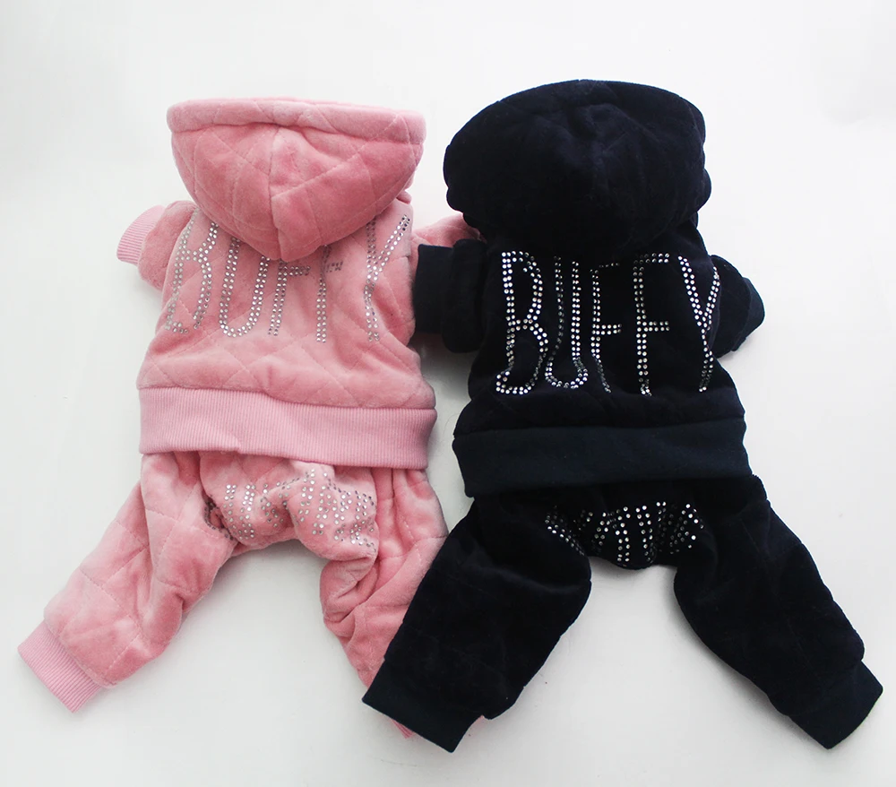 Pet Dog Velvet Coat Jacket Dress Rhinestones Design Cat Puppy Fleece Hoodie Jumpsuit Winter Warm Clothes Apparel
Pet Dog Velvet Coat Jacket Dress Rhinestones Design Cat Puppy Fleece Hoodie Jumpsuit Winter Warm Clothes Apparel