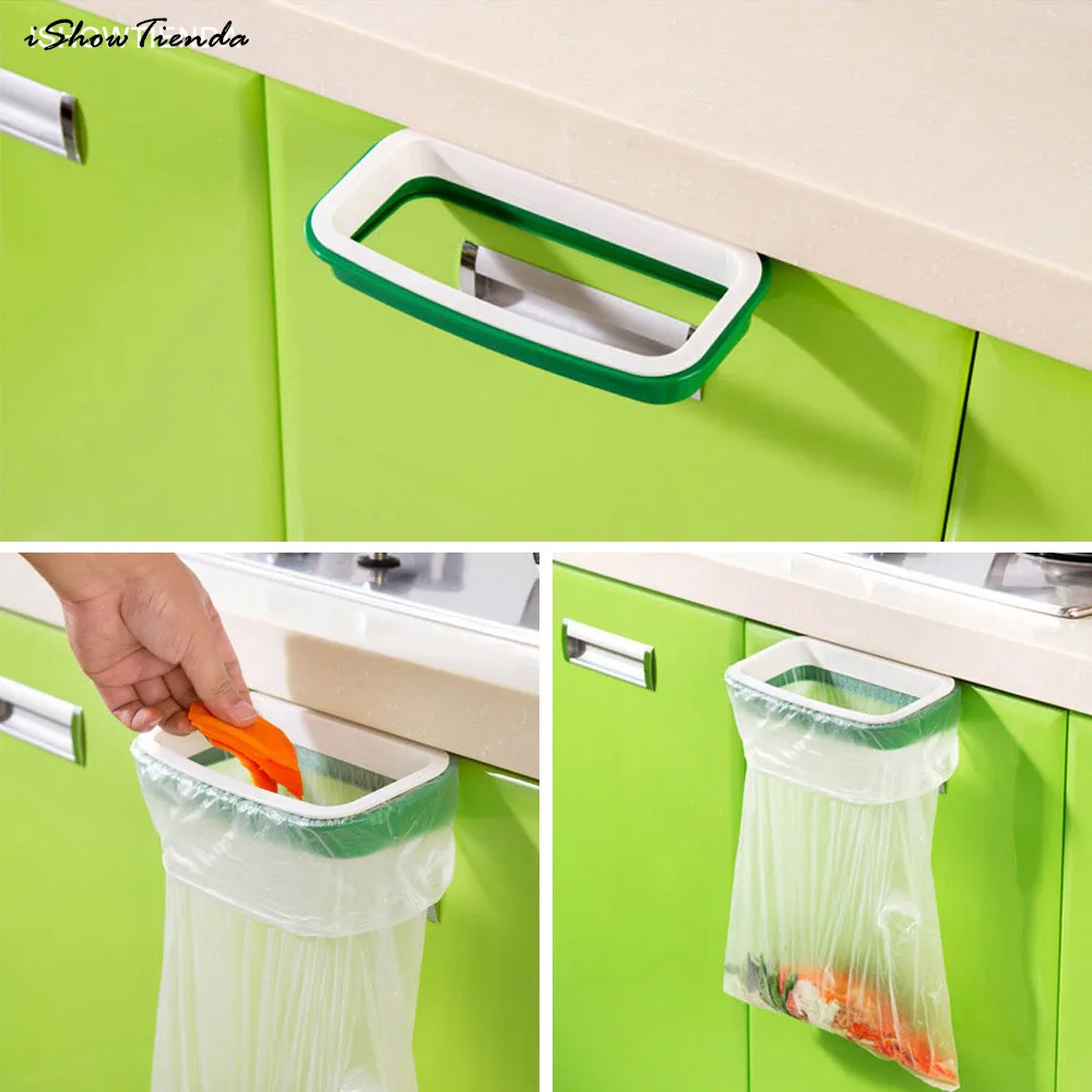 ISHOWTIENDA 12.5x 22cm Solid Hanging Kitchen Cabinet Cupboard Door Back Stand Trash Rack Style Storage Garbage Bags Trash Holder
ISHOWTIENDA 12.5x 22cm Solid Hanging Kitchen Cabinet Cupboard Door Back Stand Trash Rack Style Storage Garbage Bags Trash Holder