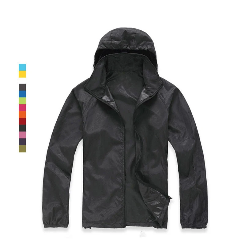 Spring-Summer outdoor Camping & Hiking jacket windbreaker windproof climbing shirt quick dry Rain coat for Women&Men sportswear
Spring-Summer outdoor Camping & Hiking jacket windbreaker windproof climbing shirt quick dry Rain coat for Women&Men sportswear