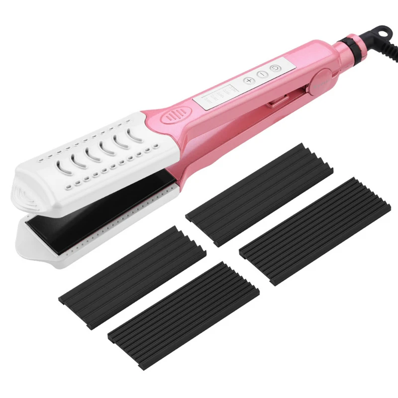 Hair Straightener Hair Curler Portable Fast Heating Hair Flat Curler Hair Styling Tools with Adjustbale Temperature 30
Hair Straightener Hair Curler Portable Fast Heating Hair Flat Curler Hair Styling Tools with Adjustbale Temperature 30