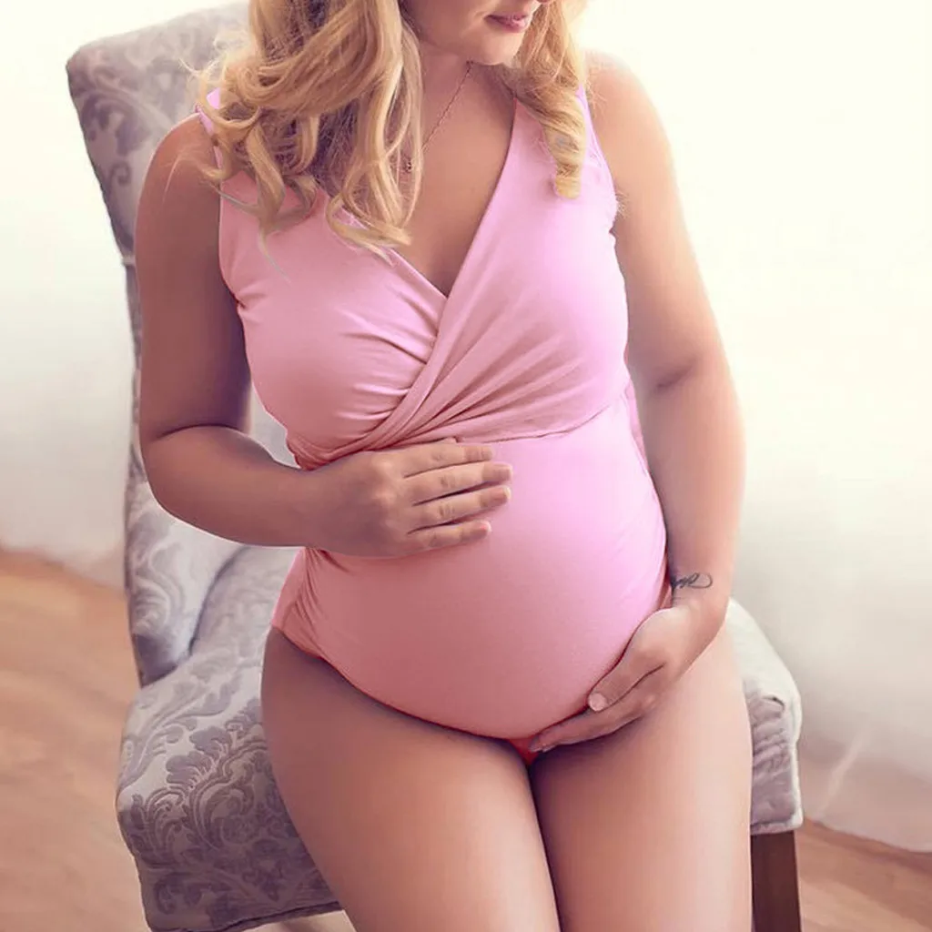 Maternity Swimsuit Women Summer Nursing Pink Solid V-neck Swimsuit Beachwear Pregnant Bathing Suit Large Swimsuits 2019
Maternity Swimsuit Women Summer Nursing Pink Solid V-neck Swimsuit Beachwear Pregnant Bathing Suit Large Swimsuits 2019