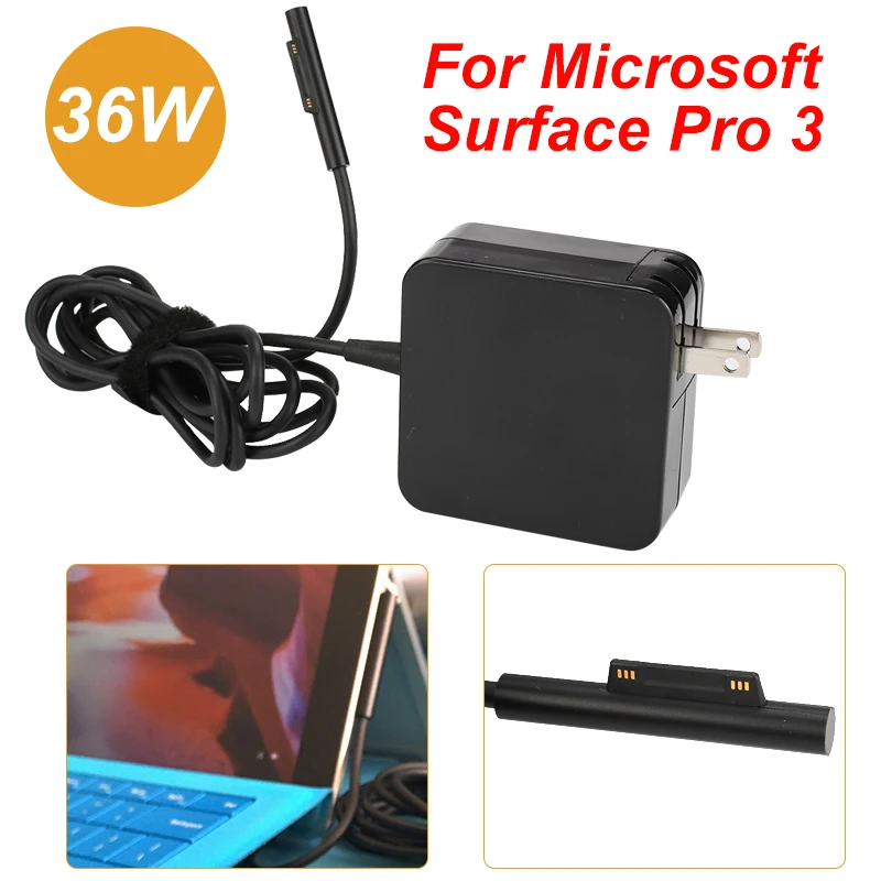 Brand New 36W 12V 2.58A Original ac Adapter Charger Converter Transformer for Microsoft Surface Pro 3 1625 US Plug
Brand New 36W 12V 2.58A Original ac Adapter Charger Converter Transformer for Microsoft Surface Pro 3 1625 US Plug