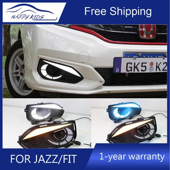 Free Ship High Quality Led daytime Light For Honda Jazz FIT 2017-2018 LED DRL for New Jazz GK5 Fog lamp Cover
Free Ship High Quality Led daytime Light For Honda Jazz FIT 2017-2018 LED DRL for New Jazz GK5 Fog lamp Cover