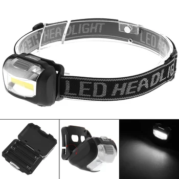 Mini COB+LED Headlamp,Super Bright Headlight Flashlight Torch Lamp,Fishing Light Use 3 AAA Batteries for Outddor/ Camping
Mini COB+LED Headlamp,Super Bright Headlight Flashlight Torch Lamp,Fishing Light Use 3 AAA Batteries for Outddor/ Camping