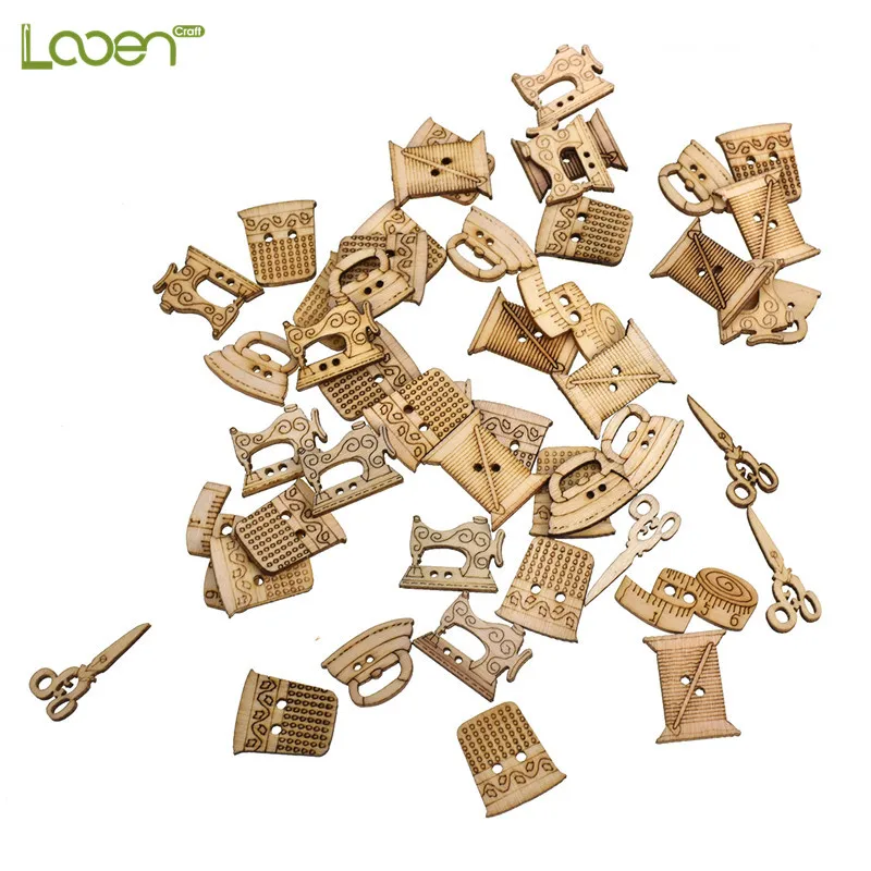 100Pcs Sewing Machine Scissors Shaped Wooden Buttons Sewing Button For Children Clothes Decorative Button Scrapbooking Accessory
100Pcs Sewing Machine Scissors Shaped Wooden Buttons Sewing Button For Children Clothes Decorative Button Scrapbooking Accessory