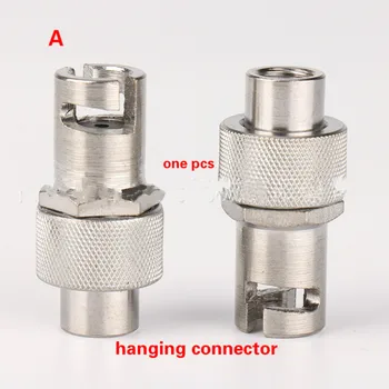 

hanging needle adaptor Rotary Flat Face Union Connector Nickel plating Copper plating brass Flat Face Adapter