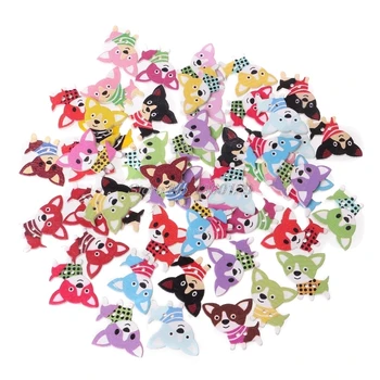 50pcs Mixed Wooden Mult-color Dog Buttons Sewing Scrapbooking Craft 2 Holes 25mm Nov18 Wholesale&DropShip
50pcs Mixed Wooden Mult-color Dog Buttons Sewing Scrapbooking Craft 2 Holes 25mm Nov18 Wholesale&DropShip