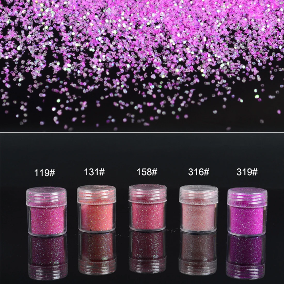 Mini Size Pink Gradients Shining Nail Glitter Sugar Sandy Powder Dazzling Nail Dust for Nail Art 1 Bottle 10ml Sweety Fingertip
Mini Size Pink Gradients Shining Nail Glitter Sugar Sandy Powder Dazzling Nail Dust for Nail Art 1 Bottle 10ml Sweety Fingertip