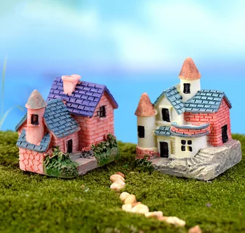 House Miniature Figurine Home Decoration for mini fairy garden Cartoon Building statue resin craft Doll Car Decoration TNB013
House Miniature Figurine Home Decoration for mini fairy garden Cartoon Building statue resin craft Doll Car Decoration TNB013