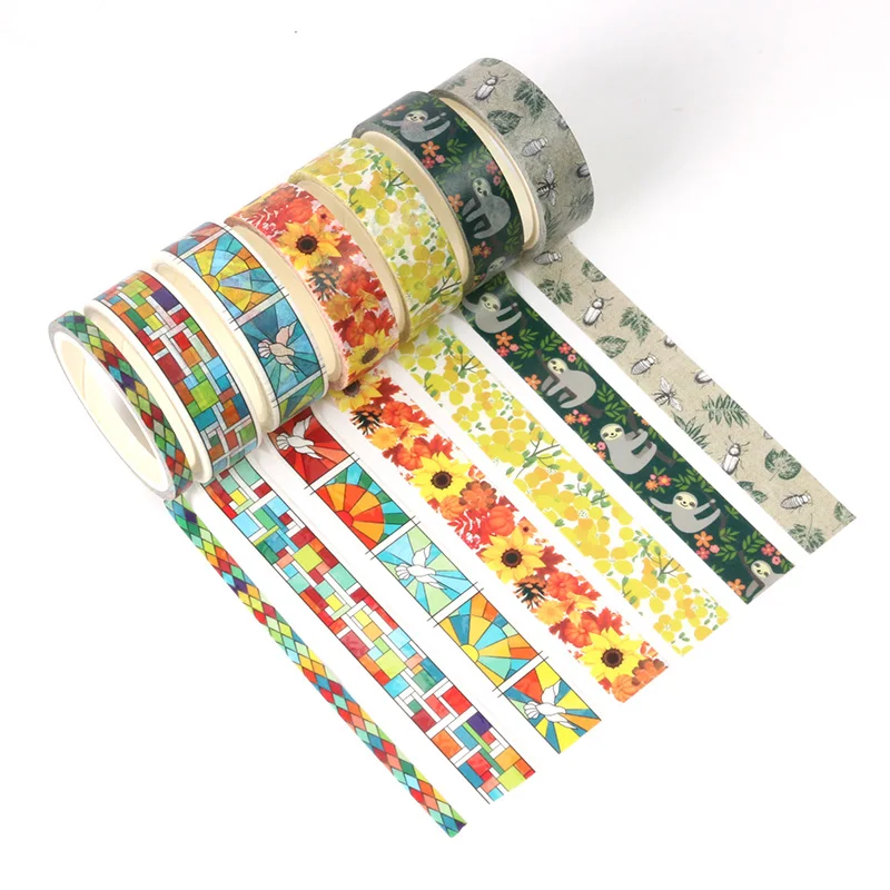 1X 5M colorful grid washi tape hobbyhouse Paper DIY Planner Masking Tape Adhesive Tapes Stickers Decorative Stationery Tapes
1X 5M colorful grid washi tape hobbyhouse Paper DIY Planner Masking Tape Adhesive Tapes Stickers Decorative Stationery Tapes