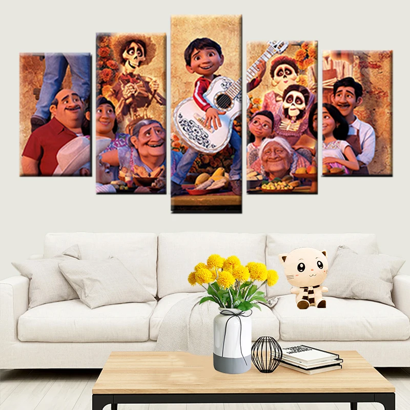 HD Printed Canvas 5 Panel Movie Cocoa Family Painting Wall Art Modular Poster Picture Home Decor Modern Living Room Frame 
HD Printed Canvas 5 Panel Movie Cocoa Family Painting Wall Art Modular Poster Picture Home Decor Modern Living Room Frame
