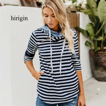 Striped Women Hoodies Sweatshirt Winter Autumn Thicken Harajuku Sudaderas Mujer Long Sleeve Pullovers drop shipping
Striped Women Hoodies Sweatshirt Winter Autumn Thicken Harajuku Sudaderas Mujer Long Sleeve Pullovers drop shipping