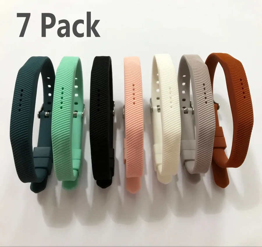(7 Pack) Sport Silicone Replacement Wrist Band Strap Bracelet For Fitbit Flex 2 Smart Watch Wristband
(7 Pack) Sport Silicone Replacement Wrist Band Strap Bracelet For Fitbit Flex 2 Smart Watch Wristband