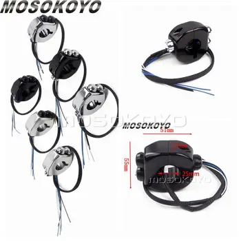 25mm Aluminum Motorcycle Switch Handlebar Mount Headlight Fog Light ON OFF 3 button Switches For Start Kill Horn 1" Handlebar
25mm Aluminum Motorcycle Switch Handlebar Mount Headlight Fog Light ON OFF 3 button Switches For Start Kill Horn 1" Handlebar