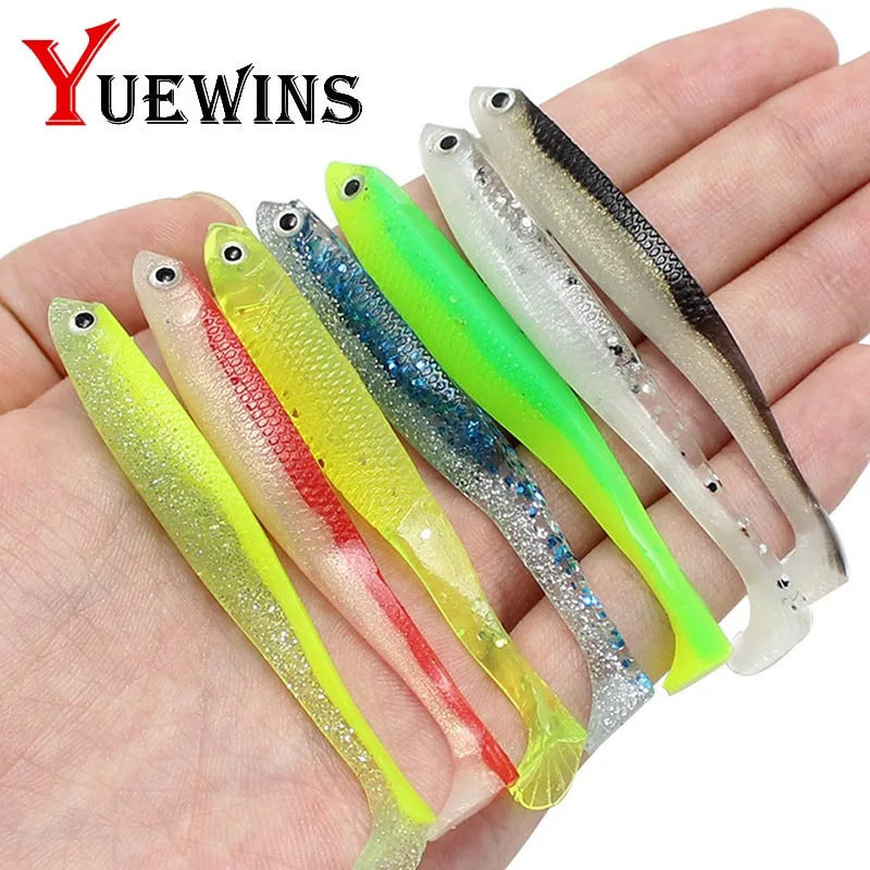 Yuewins 4pcs/lot Soft Lure Worm Swimbait Fishing Lure 7cm 2g Leurre Souple Shad Silicone Bait T Tail Lure Fly Fishing Bait QA105
Yuewins 4pcs/lot Soft Lure Worm Swimbait Fishing Lure 7cm 2g Leurre Souple Shad Silicone Bait T Tail Lure Fly Fishing Bait QA105