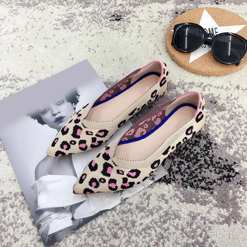2019 Spring Women Flats Shoes Stretch Knitting Mesh Loafers Breathable Shallow Soft Soled Ballet Shoes Pointed Toe Single Shoes
2019 Spring Women Flats Shoes Stretch Knitting Mesh Loafers Breathable Shallow Soft Soled Ballet Shoes Pointed Toe Single Shoes