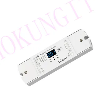 4CH Constant Voltage 0/1-10V DMX512 Decoder DL-L signal decoder with digital display DMX512 led controller Engineering Decoder
4CH Constant Voltage 0/1-10V DMX512 Decoder DL-L signal decoder with digital display DMX512 led controller Engineering Decoder