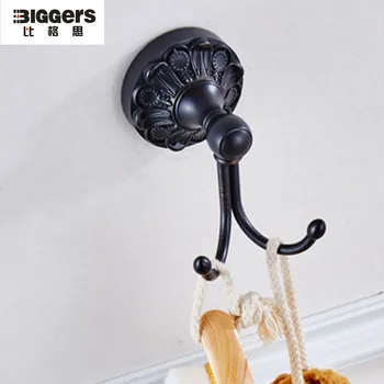 Free shipping,America retro style bathroom accessories black bronze double coat hooks brass robe hook cloth hanger 6207
Free shipping,America retro style bathroom accessories black bronze double coat hooks brass robe hook cloth hanger 6207