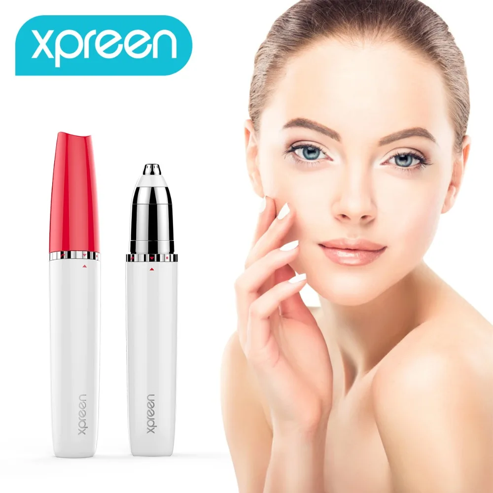 Eyebrow Hair Remover, Xpreen Electric Face Eyebrow Hair Epilator USB Recharge Mini Shavers Eye Brow Trimmers for Women
Eyebrow Hair Remover, Xpreen Electric Face Eyebrow Hair Epilator USB Recharge Mini Shavers Eye Brow Trimmers for Women