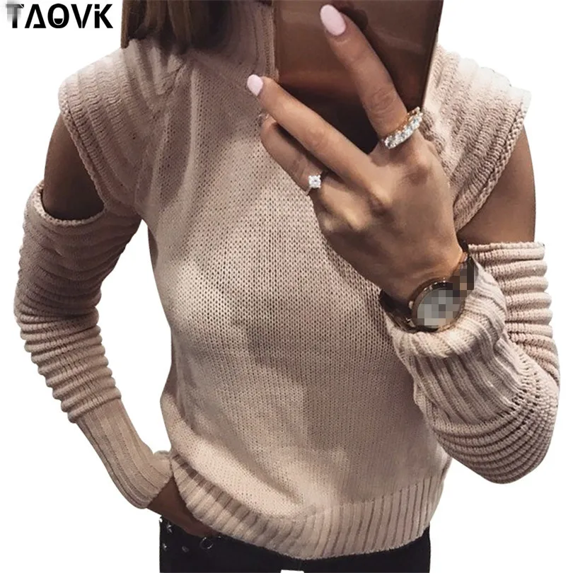 TAOVK Women round neck sweater pullovers Lady long Ruffle sleeves Female slim sexy solid color hollow sleeve skinny sweat top
TAOVK Women round neck sweater pullovers Lady long Ruffle sleeves Female slim sexy solid color hollow sleeve skinny sweat top