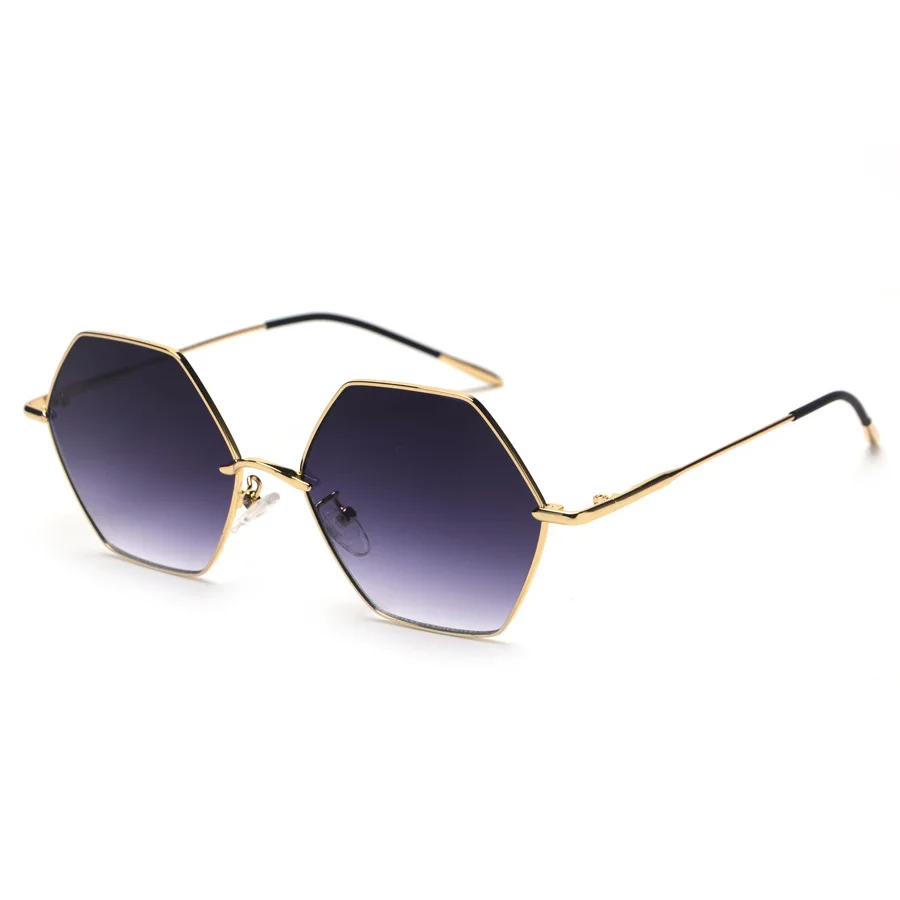 retro square sunglasses men gradient clear lens metal frame black red small Punk sun glasses for women summer 2018 UV400 FML | Аксессуары